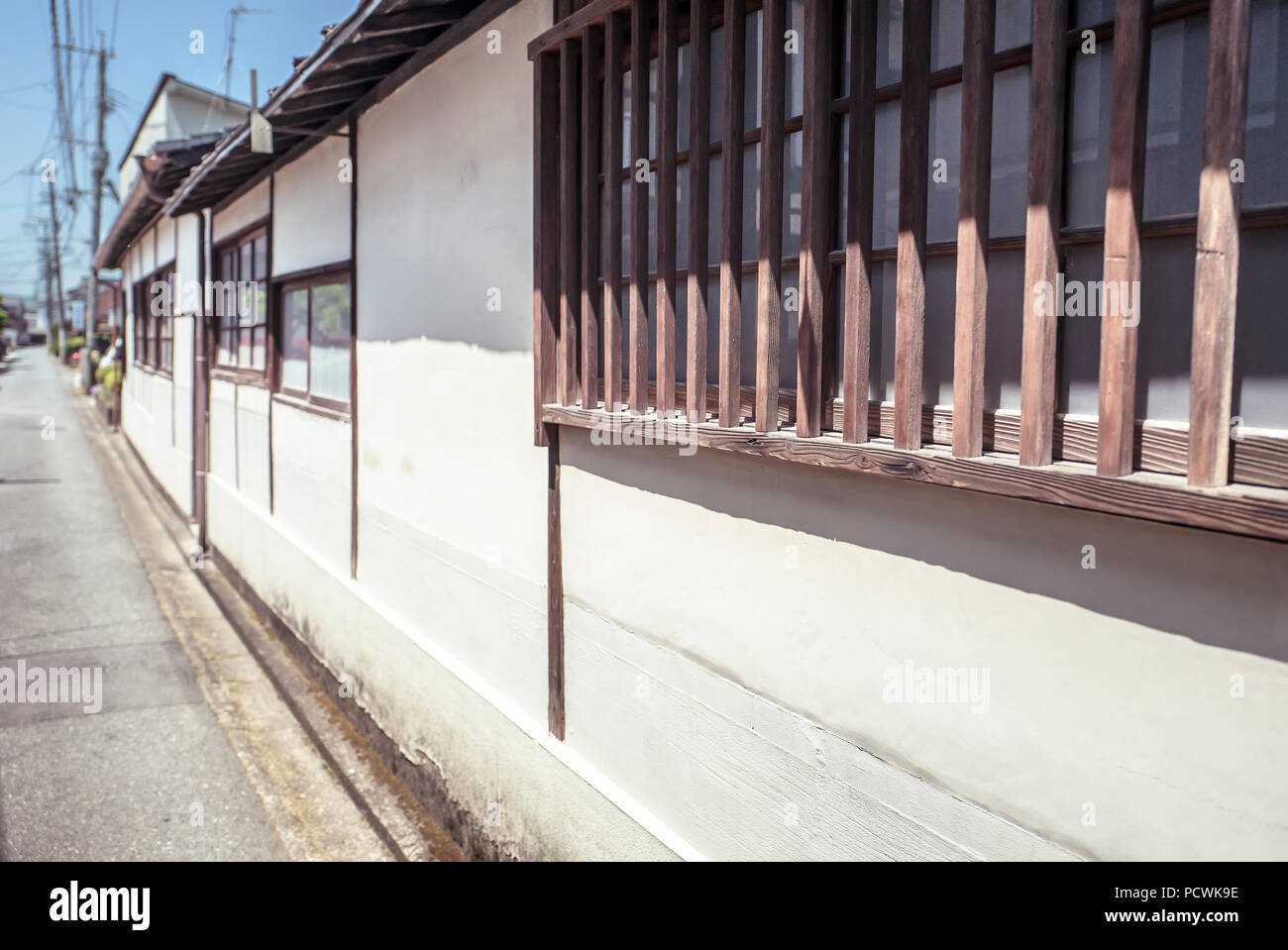 Traditionelle Muster der japanischen Haus Stockfoto