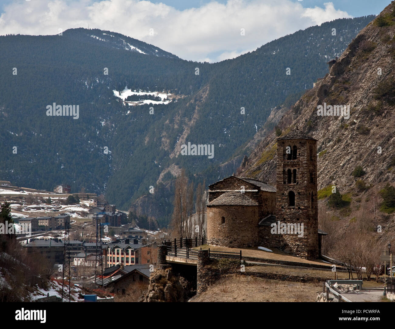 Ansicht von Ost-Nord-Ost Stockfoto