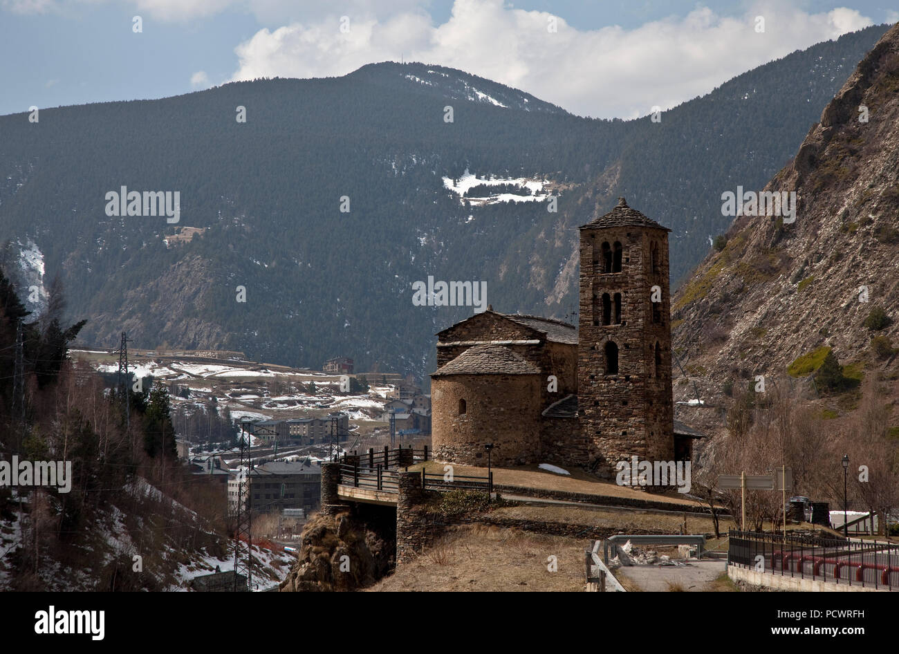 Ansicht von Ost-Nord-Ost Stockfoto