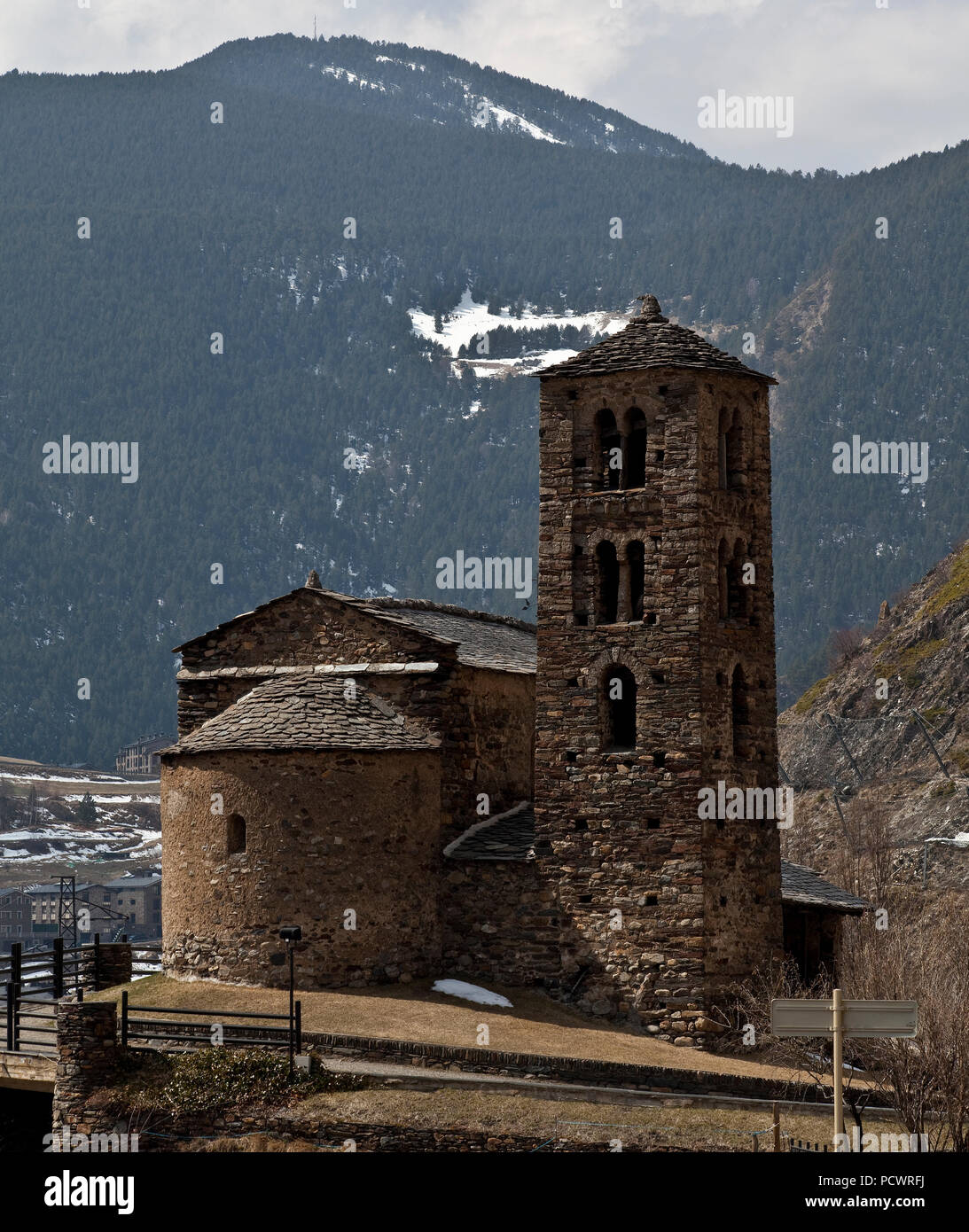 Ansicht von Ost-Nord-Ost Stockfoto