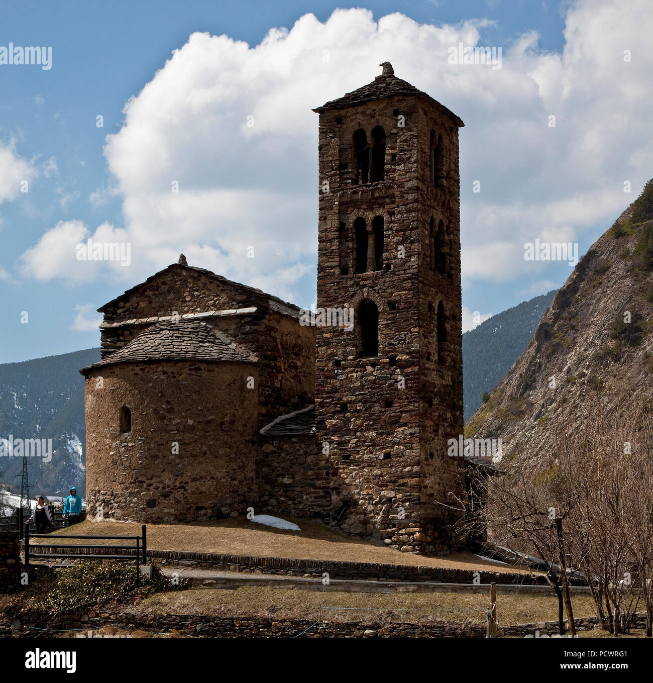 Ansicht von Ost-Nord-Ost Stockfoto