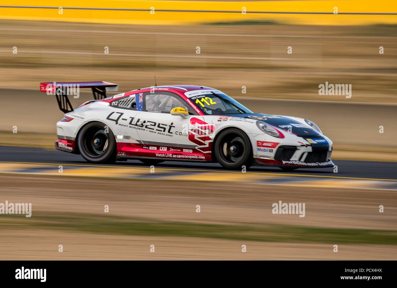 Motorsport Park in Sydney, New South Wales, Australien, 4. Aug 2018. Red Rooster Super Sprint. Anthony Bolack/Alamy leben Nachrichten Stockfoto