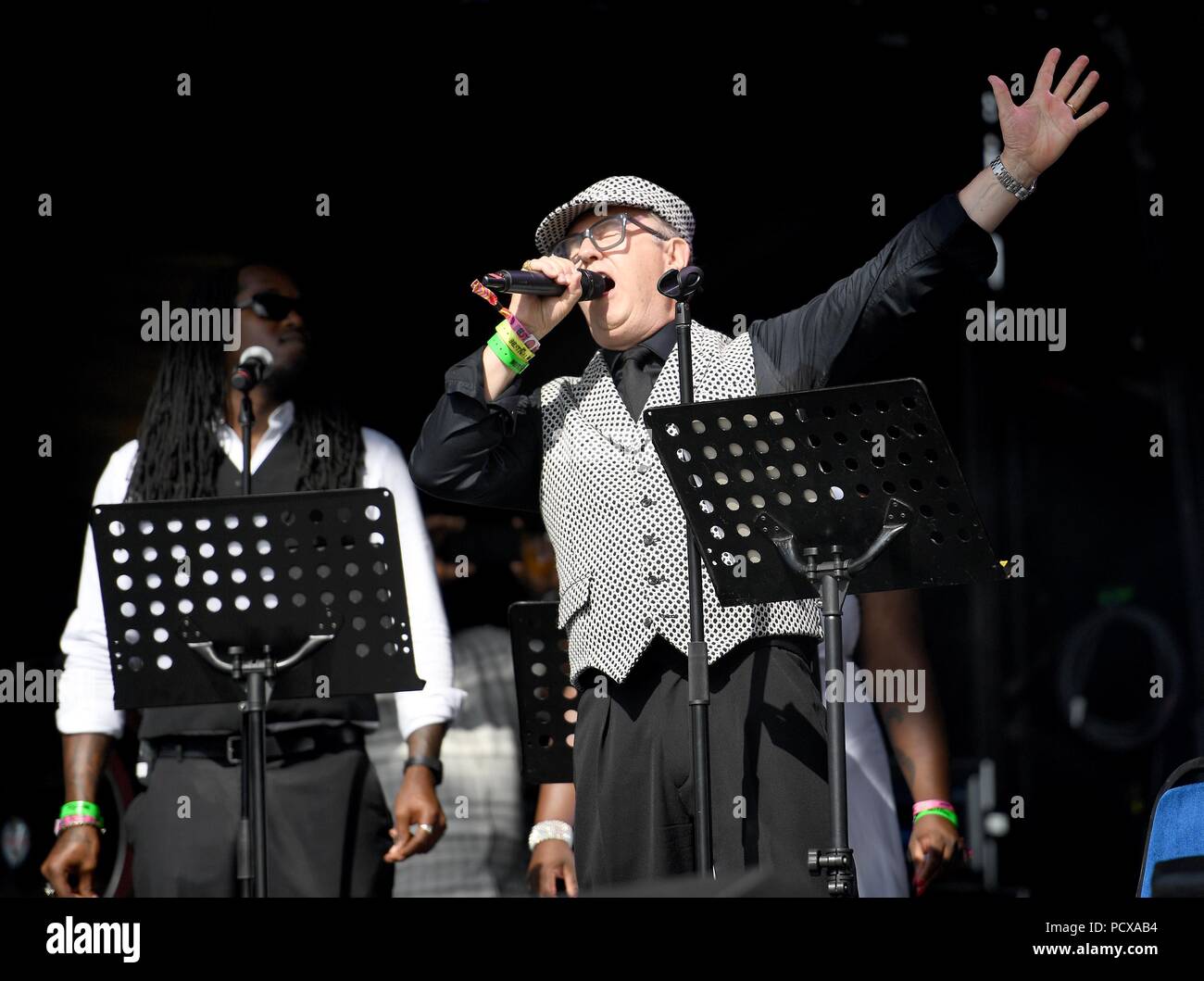 David Rodigan führt auf der Bühne Bestival, Dorset, UK Credit: Finnbarr Webster/Alamy leben Nachrichten Stockfoto