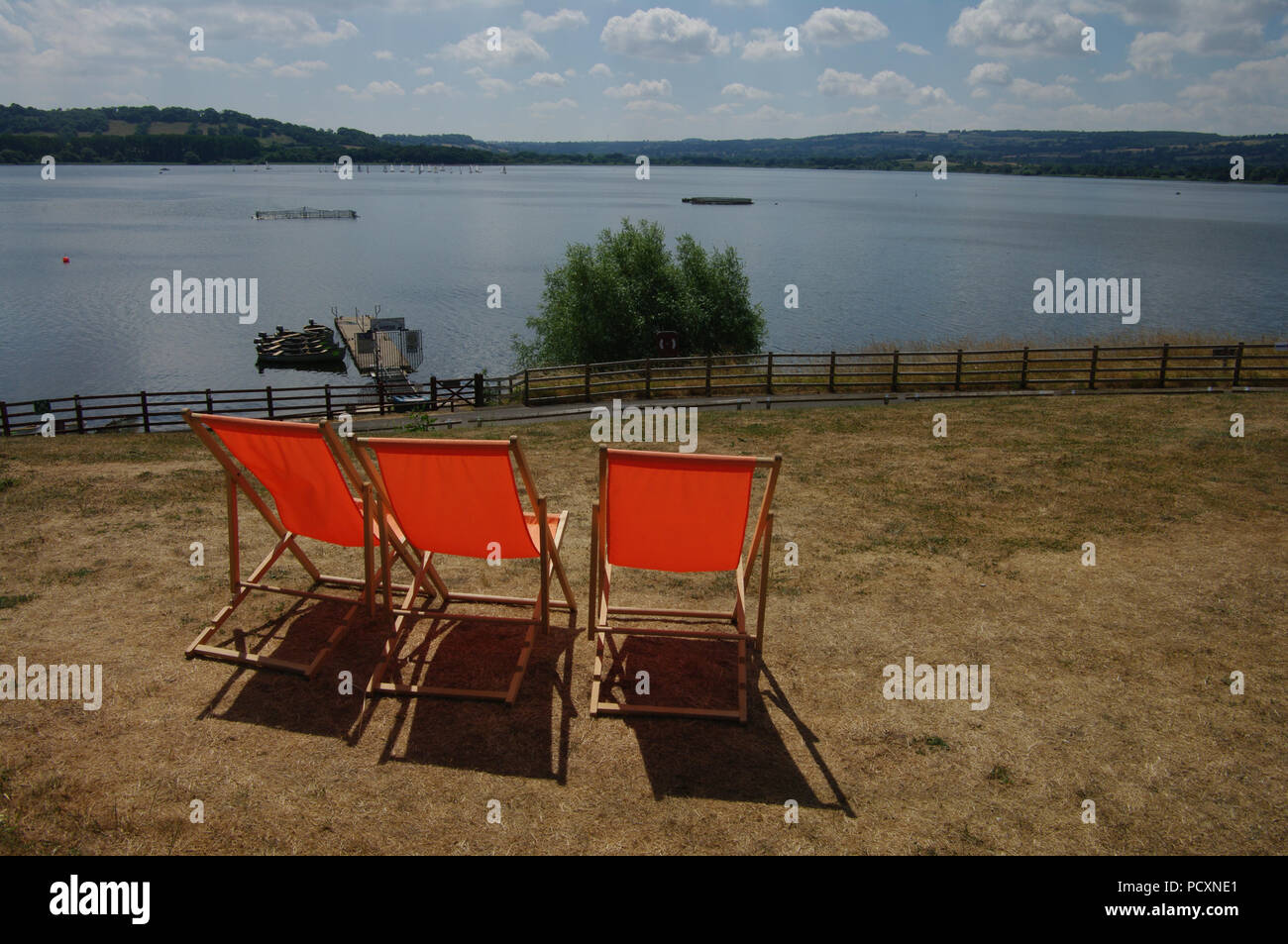 Chew Valley, Behälter, Somerset Stockfoto
