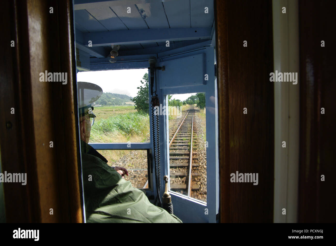 Seaton Tramway, Devon Stockfoto