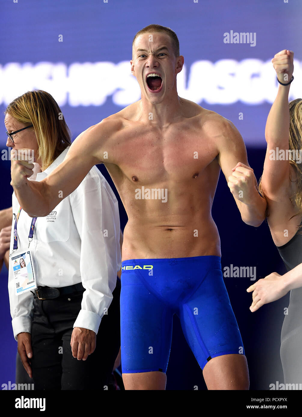 Germanys jacob heidtmann feiert danach Fotos und Bildmaterial in