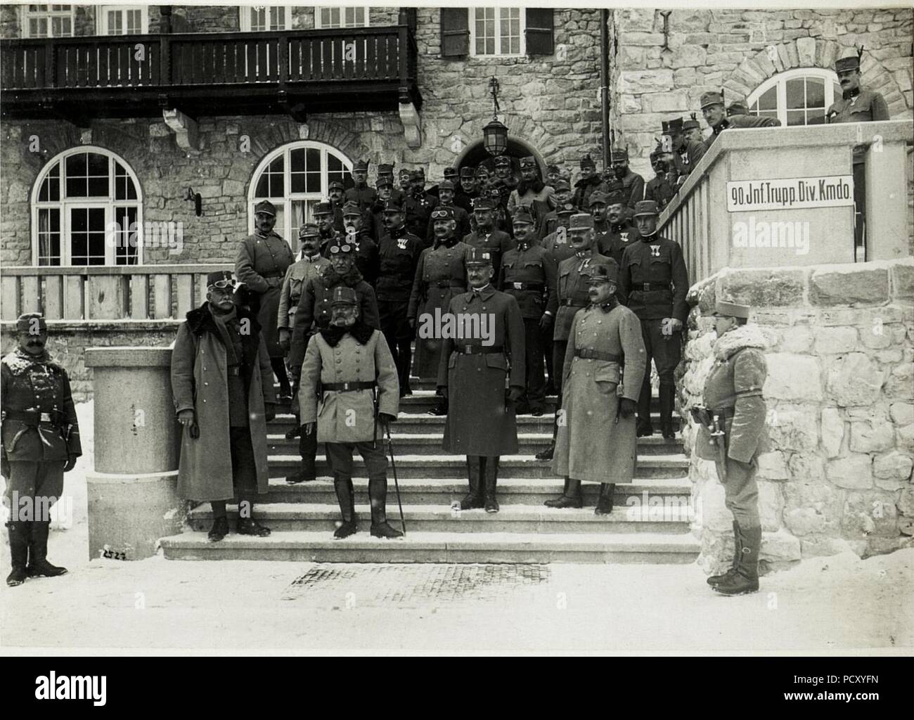 Am 18.11.1916. Stockfoto