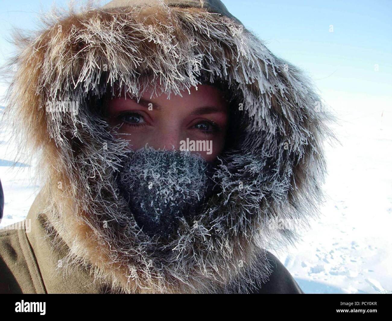 Amanda-Tapping. Stockfoto