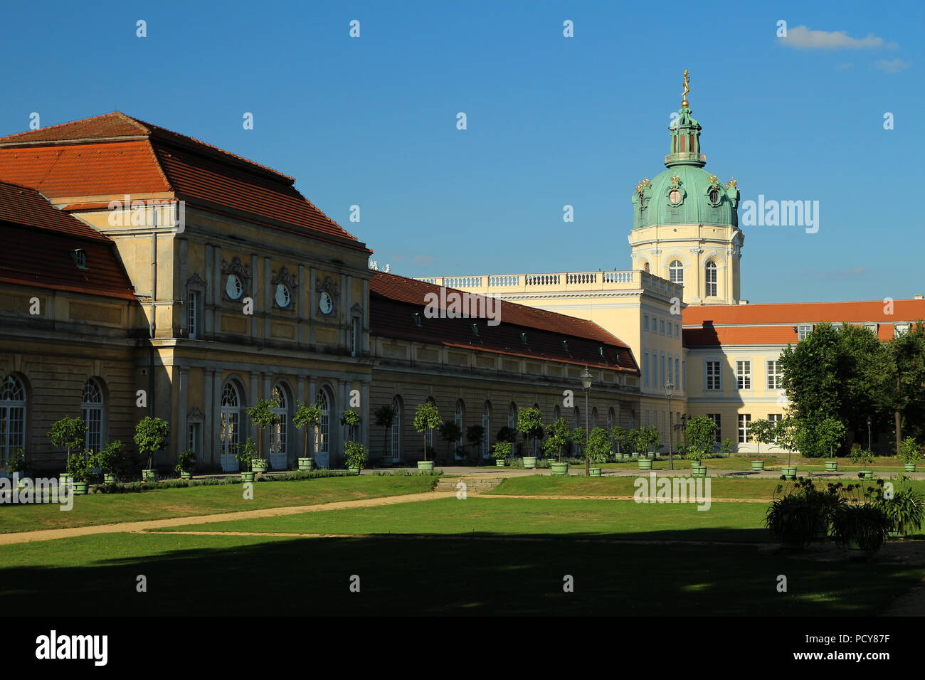 Schloss Charlottenburg. Berlin. Deutschland. Stockfoto