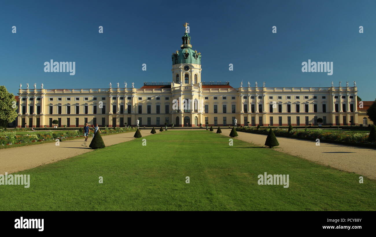 Schloss Charlottenburg. Berlin. Deutschland. Stockfoto