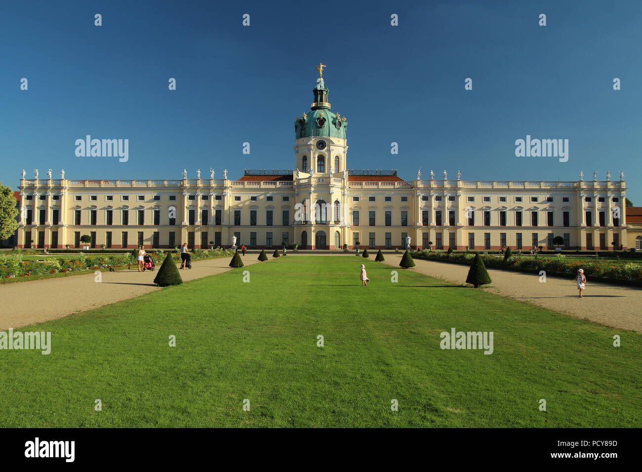 Schloss Charlottenburg. Berlin. Deutschland. Stockfoto