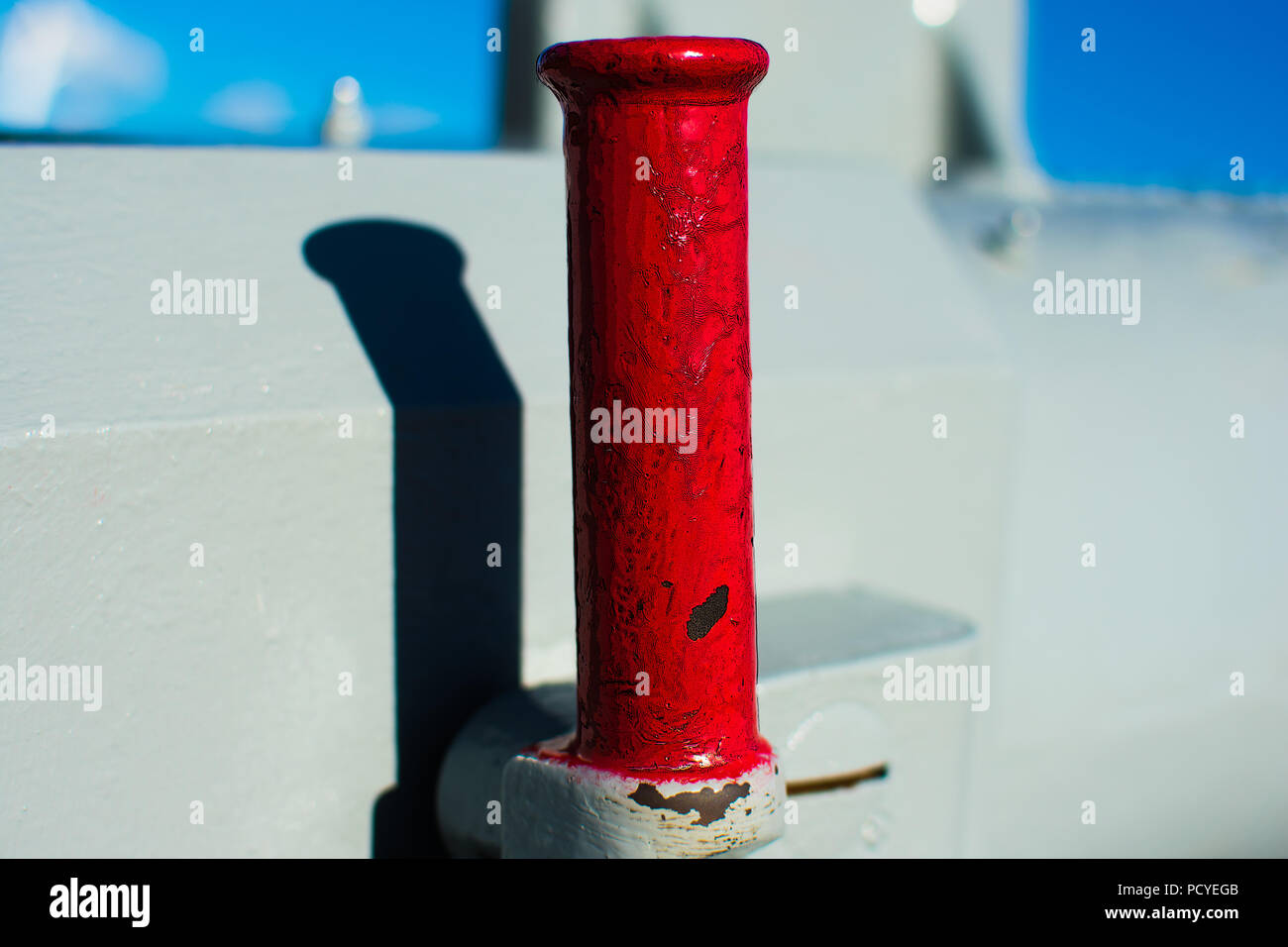 Red Level Close Up Stockfoto