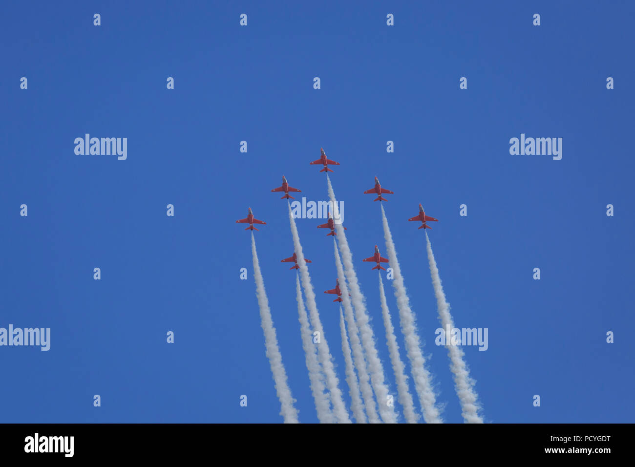 Eastbourne, UK, 19. August 2017. Airbourne: Eastbourne International Airshow 2017. Stockfoto