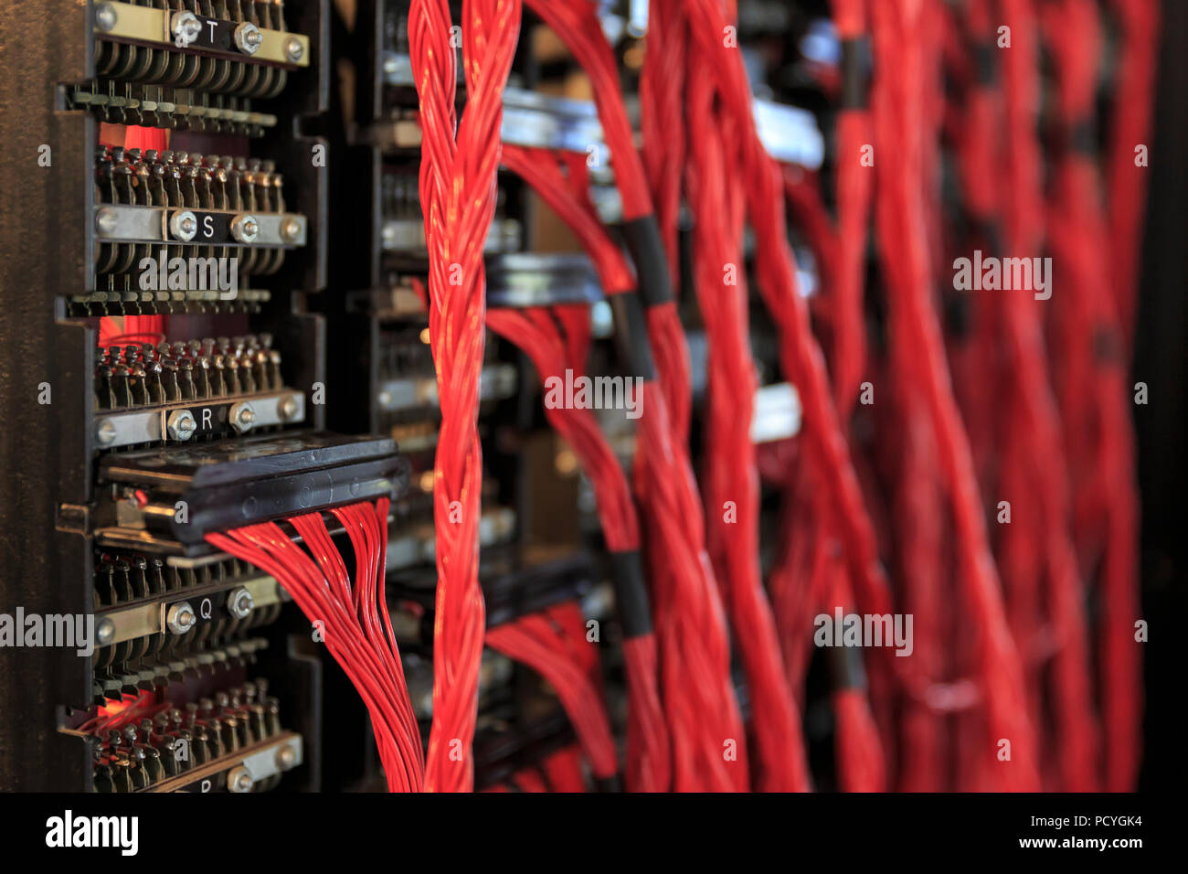 Die VÉHICULE in Bletchley Park, der Heimat der berühmten Codebreakers der Regierung Code und Cypher Schule - der Vorläufer des GCHQ Stockfoto