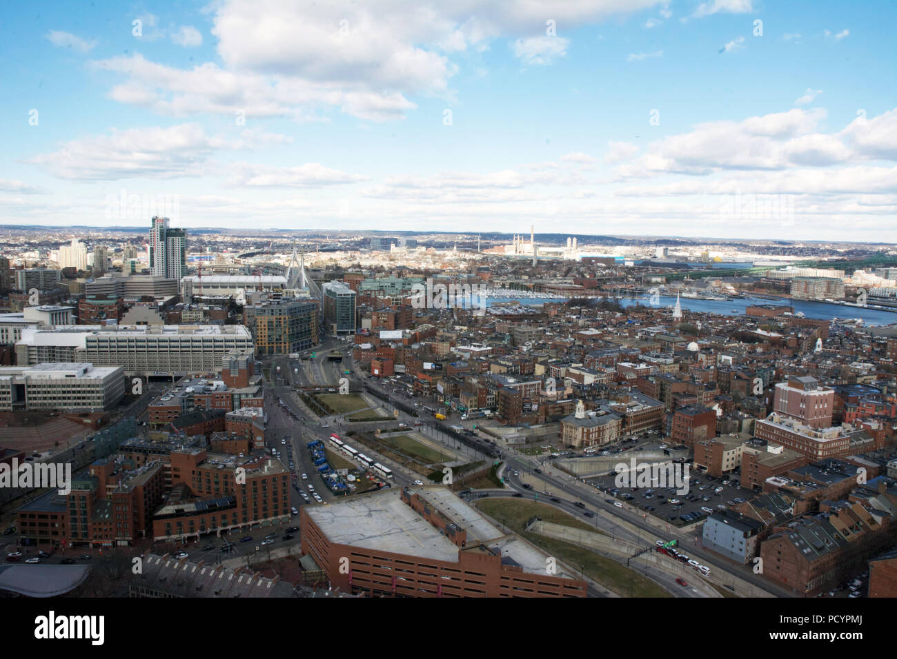 Boston, MA hat viele historische Spuren zu folgen, die pädagogischen Aspekte der Geschichte zu erfahren. Stockfoto