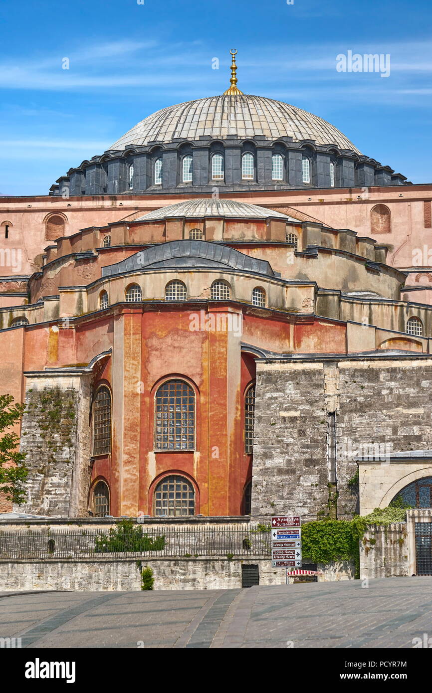 Die Hagia Sophia, Ayasofya, Istanbul, Türkei Stockfoto