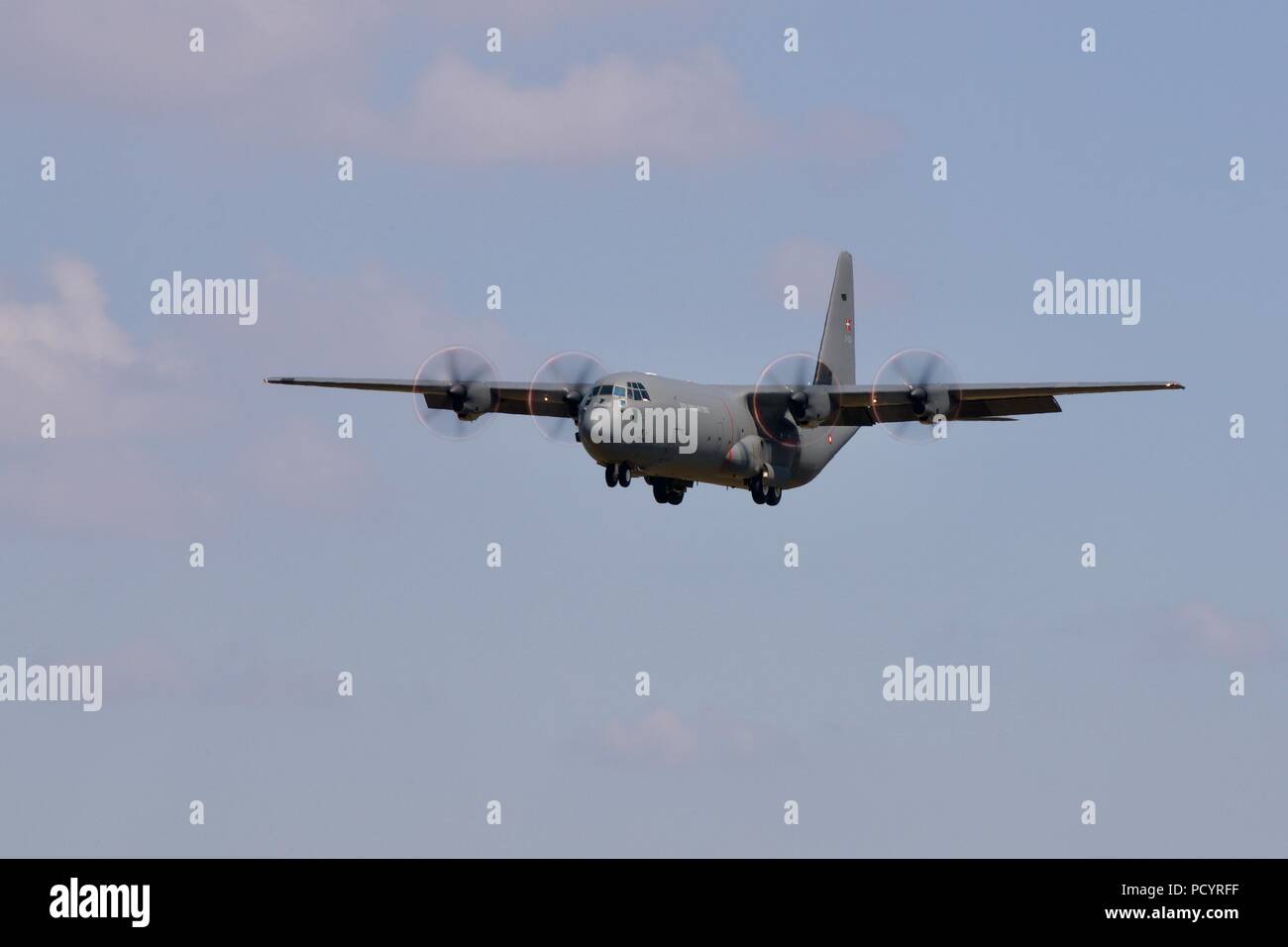 Royal Danish Air Force - Lockheed Martin C-130J Super Hercules Transportflugzeuge Stockfoto