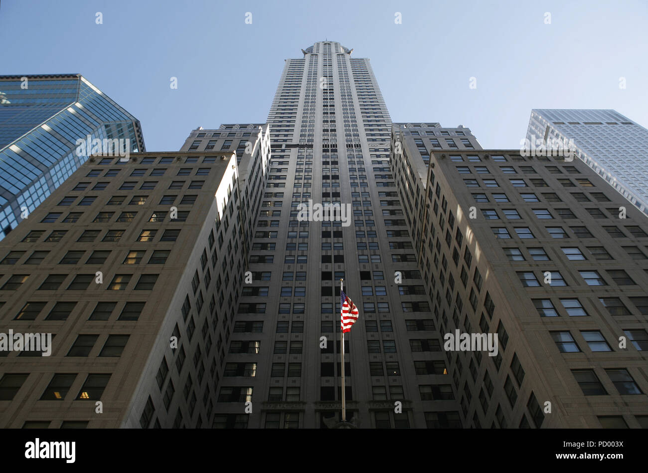 Das Chrysler Building Stockfoto