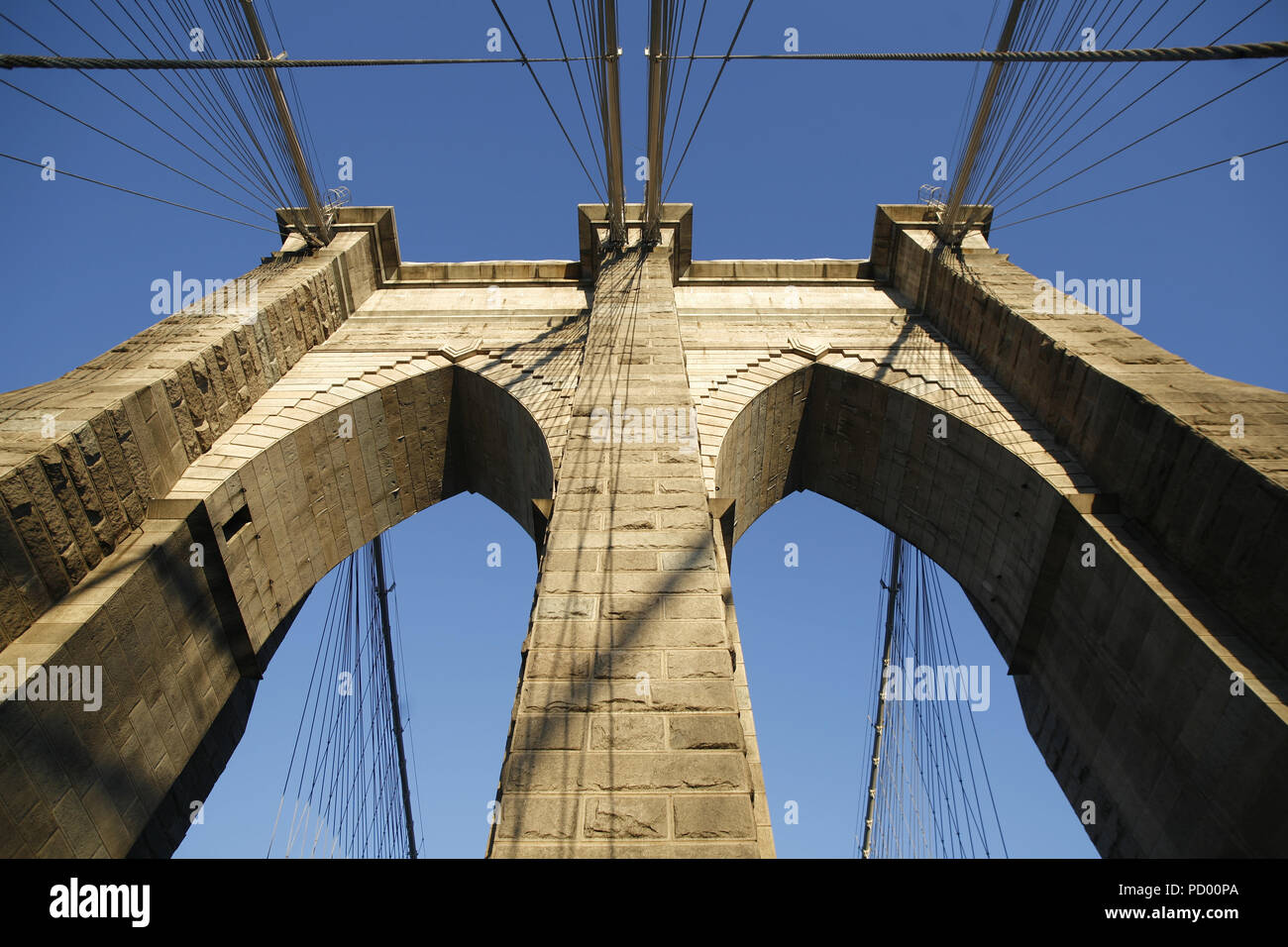 Brooklyn Bridge, New York Stockfoto