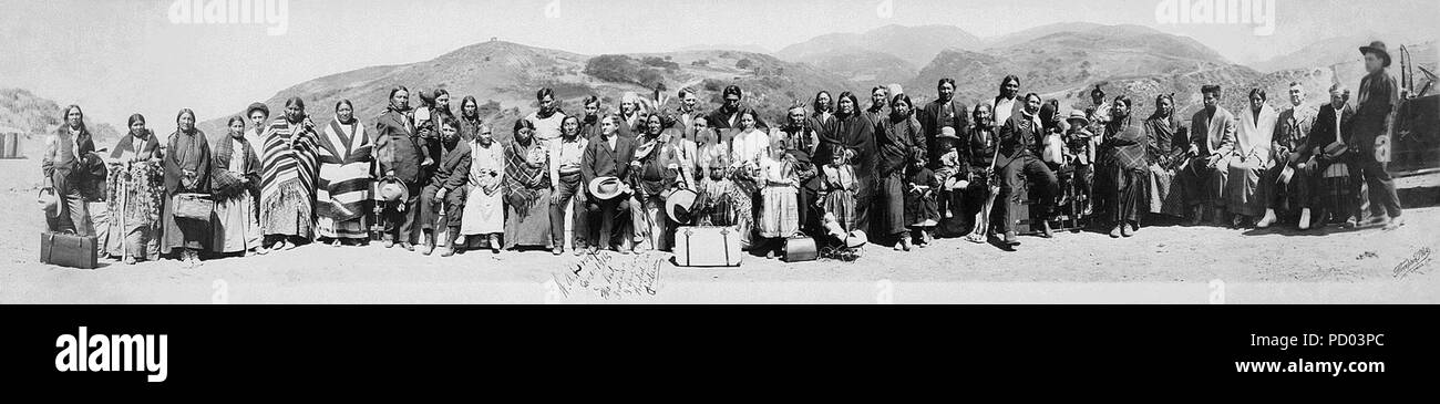 Indianer 1916. Stockfoto