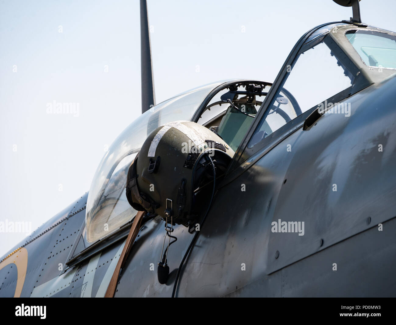 Supermarine Spitfire MKIX TD 314 St George, Headcorn, Kent GROSSBRITANNIEN Stockfoto