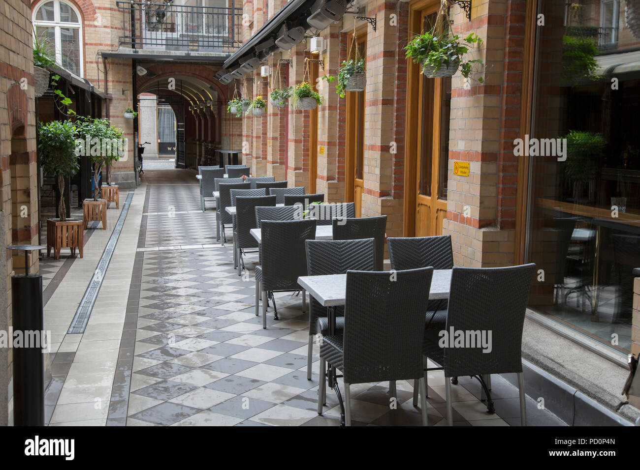 Lejonetpassagem; Malmö, Schweden Stockfoto