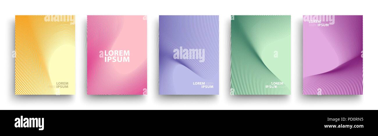 Einfache Moderne Deckt Template Design Der Minimale Geometrische Raster Gradienten Fur Prasentation Zeitschriften Flyer Plakate Vector Eps 10 Stock Vektorgrafik Alamy