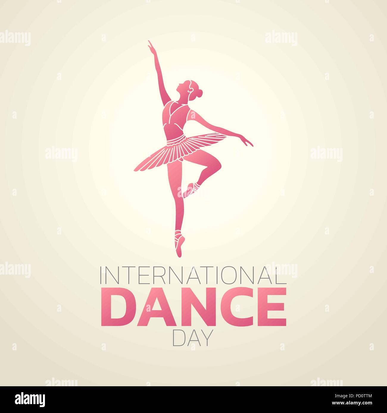 International Dance Tag logo Icon Design, Vektor, Abbildung Stock Vektor