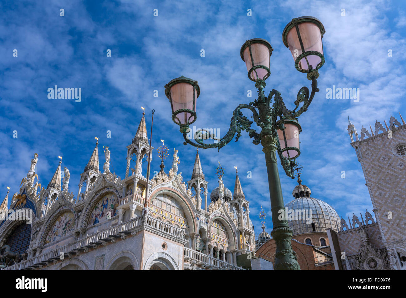 Basilica di San Marco in Venedig, Italien Stockfoto