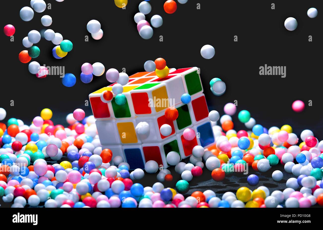 Rubiks Würfel Stockfoto