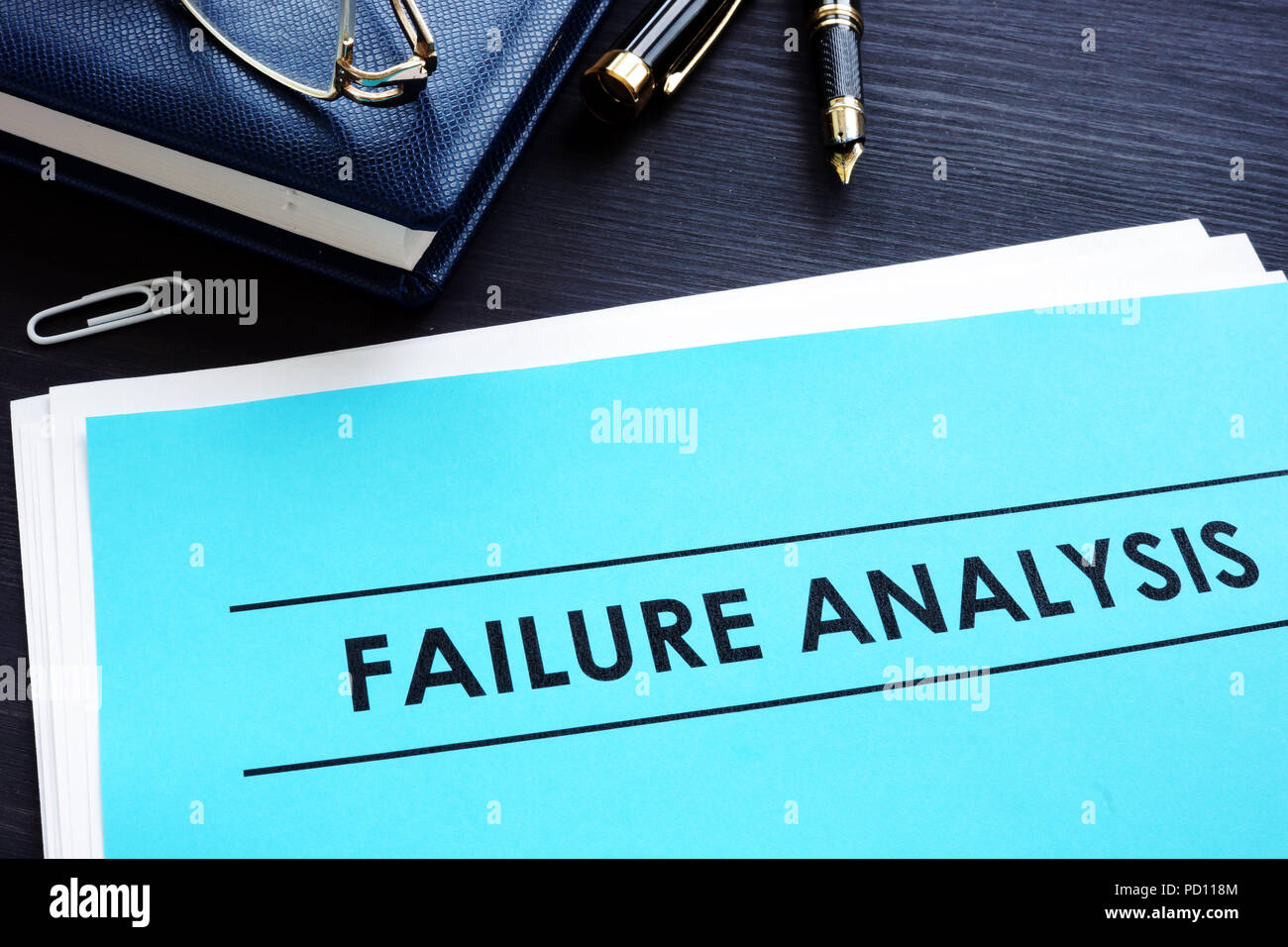 Fehleranalyse Konzept. RCA-Root Cause Analysis. Stockfoto