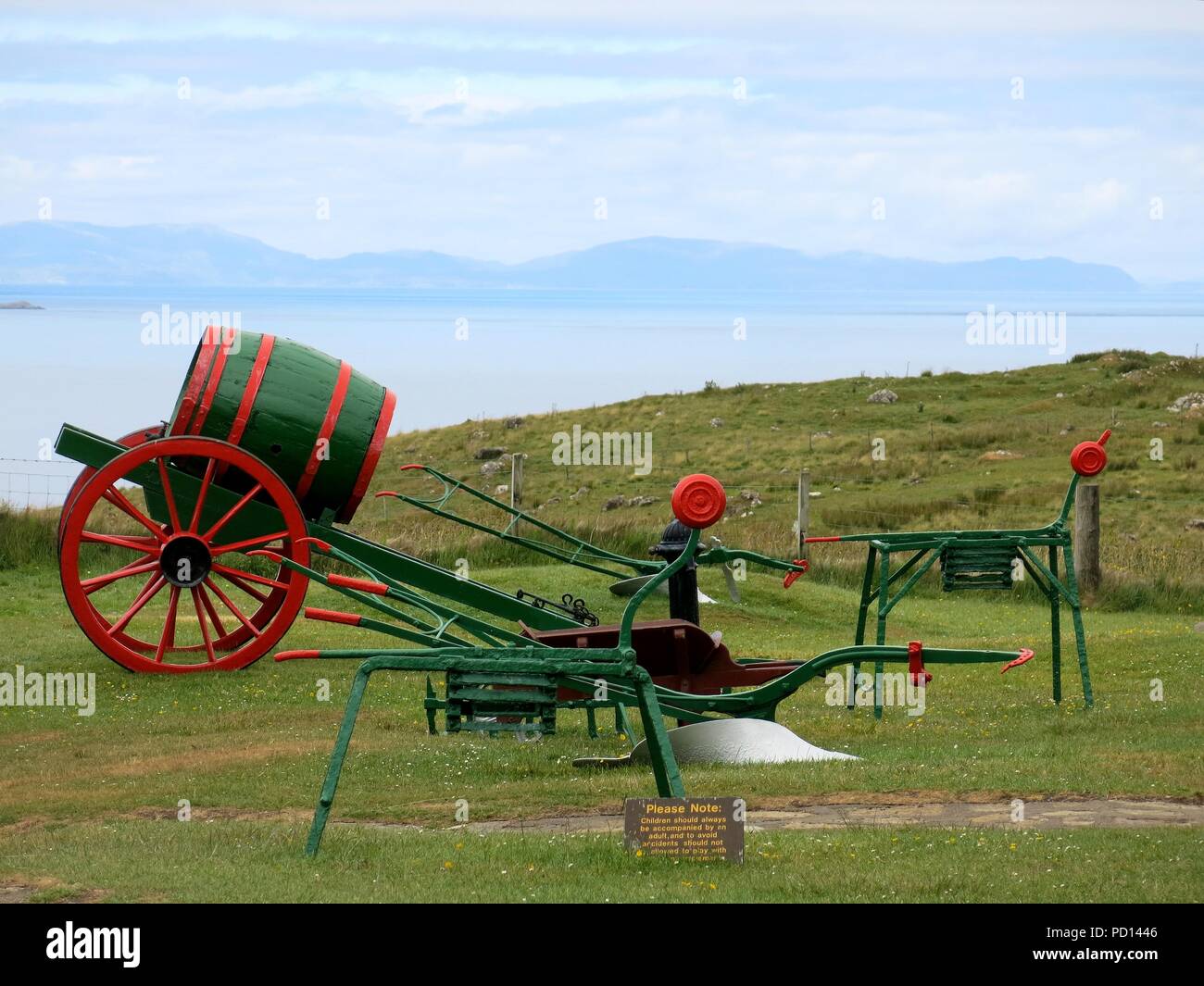 Museum der Insel leben, Insel Skye, Schottland. Stockfoto