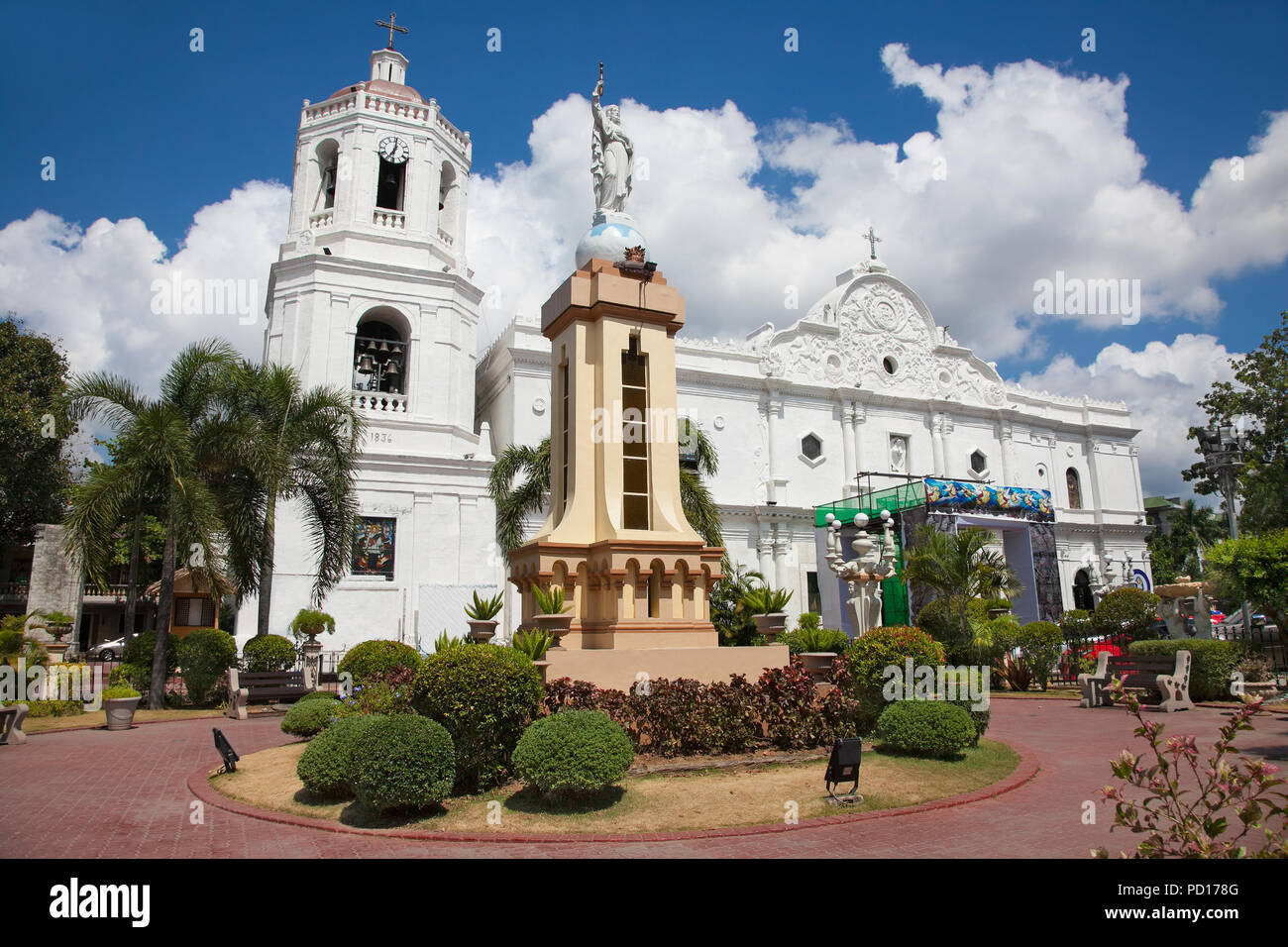Die Cebu Metropolitan Cathedral, Cebu City, Philippinen. Stockfoto