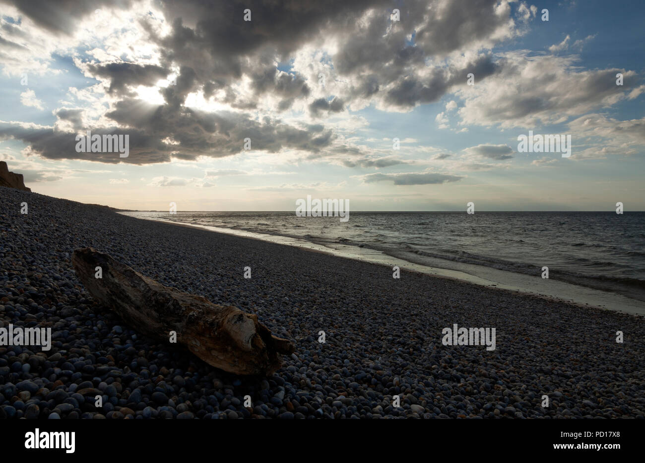 Sheringham Beach in Norfolk England England Stockfoto