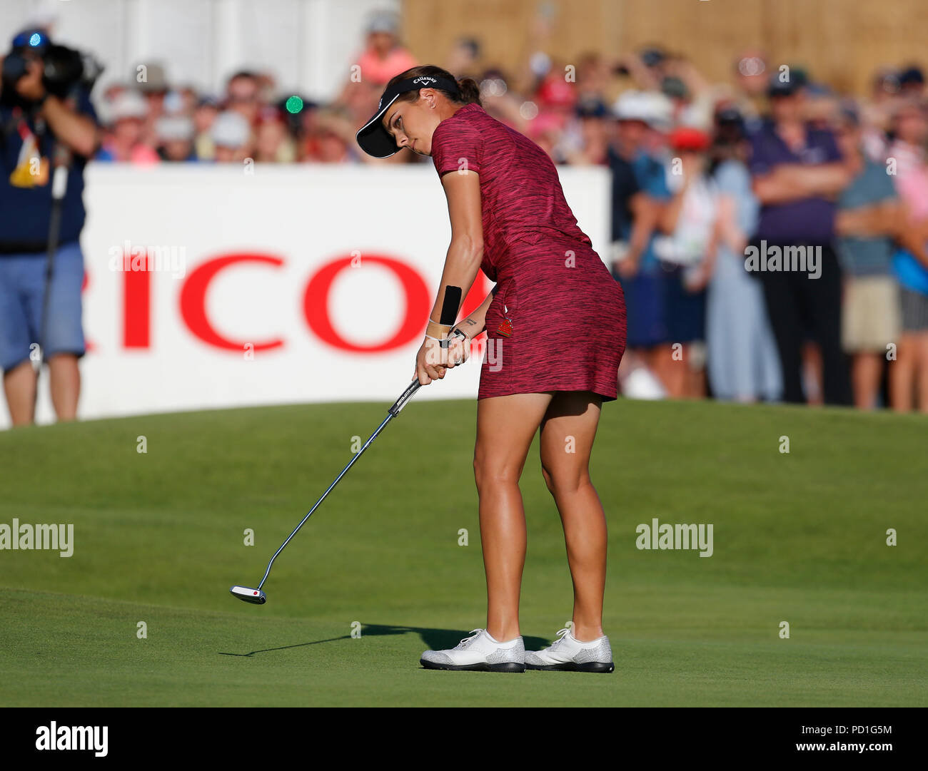 Lytham St. Annes, England. 05 Aug, 2018. Credit: Aktion Plus Sport Bilder/Alamy leben Nachrichten Stockfoto