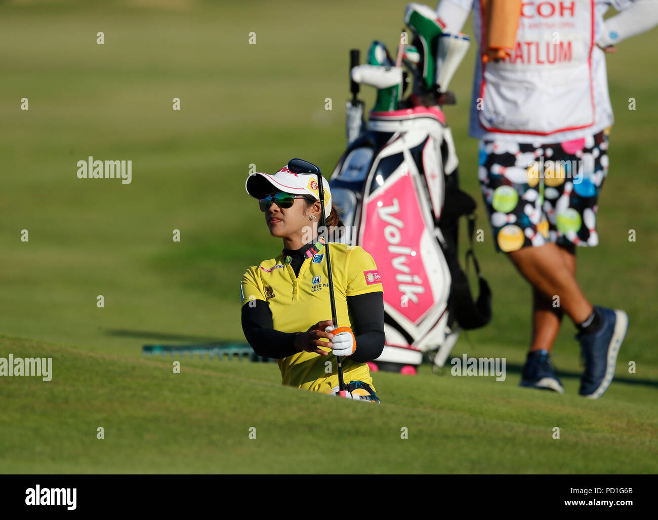 Lytham St. Annes, England. 05 Aug, 2018. Credit: Aktion Plus Sport Bilder/Alamy leben Nachrichten Stockfoto