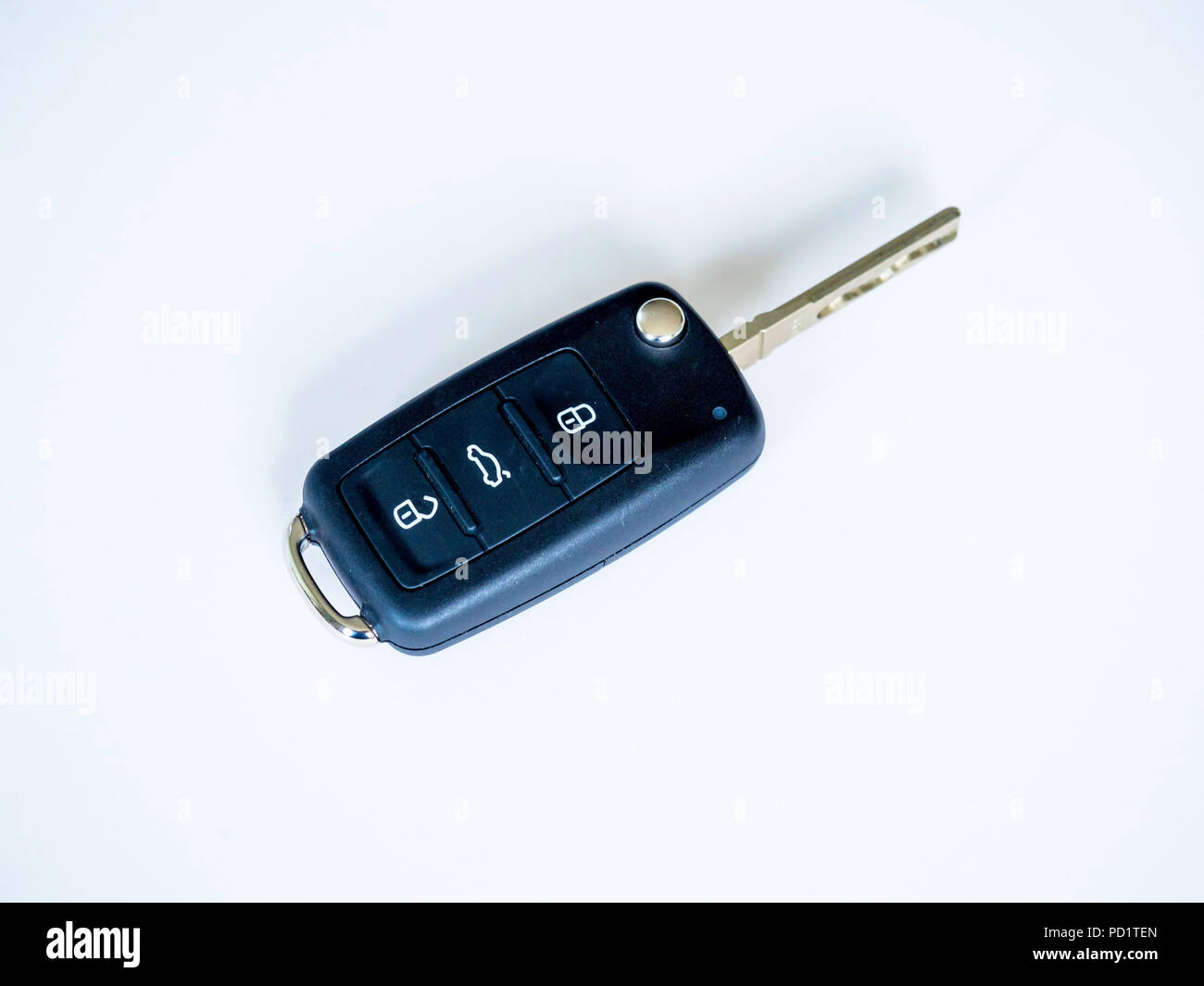 Skoda Yeti Auto oder Van Schlüssel angezeigt Sperren und Entsperren Tasten und erweiterten Schlüssel Stockfoto