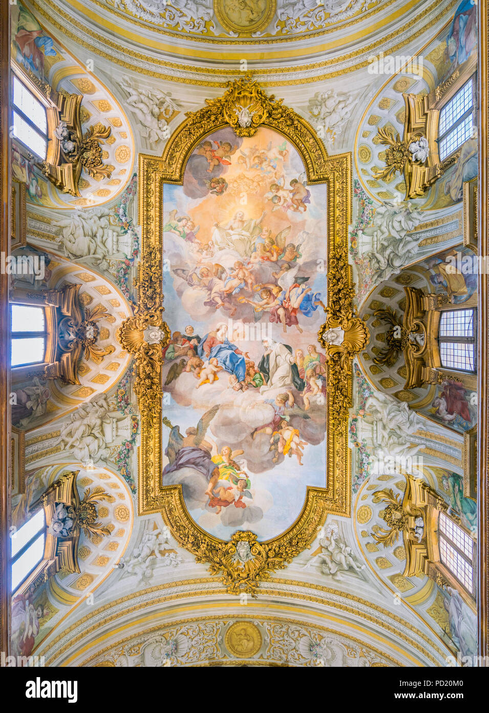 Chiesa di santa caterina ein magnanapoli Fotos und Bildmaterial in