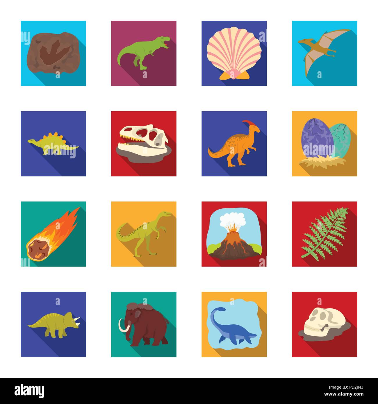 Alter, Tier, antike, Kunst, Sammlung, Design, Dinosaurier, Dinos, Ei, Eruption, ausgestorben, Flamme, flach, Footprint, Fossilien, gallimimus, Pflanzenfresser, menschliche, Icon, Illustration, isoliert, jurassic, Logo, Säugetier, Mammut, Meteorit, parasaurolophus, Periode, Pflanze, prähistorische, pterodactyloidea bleibt, Felsen, Meer, Muschel, Satz, Zeichen, Stegosaurus, Stein, Symbol, Triceratops, tyrannosaurus, Vector, Vulkan, web Vektor Vektoren, Stock Vektor