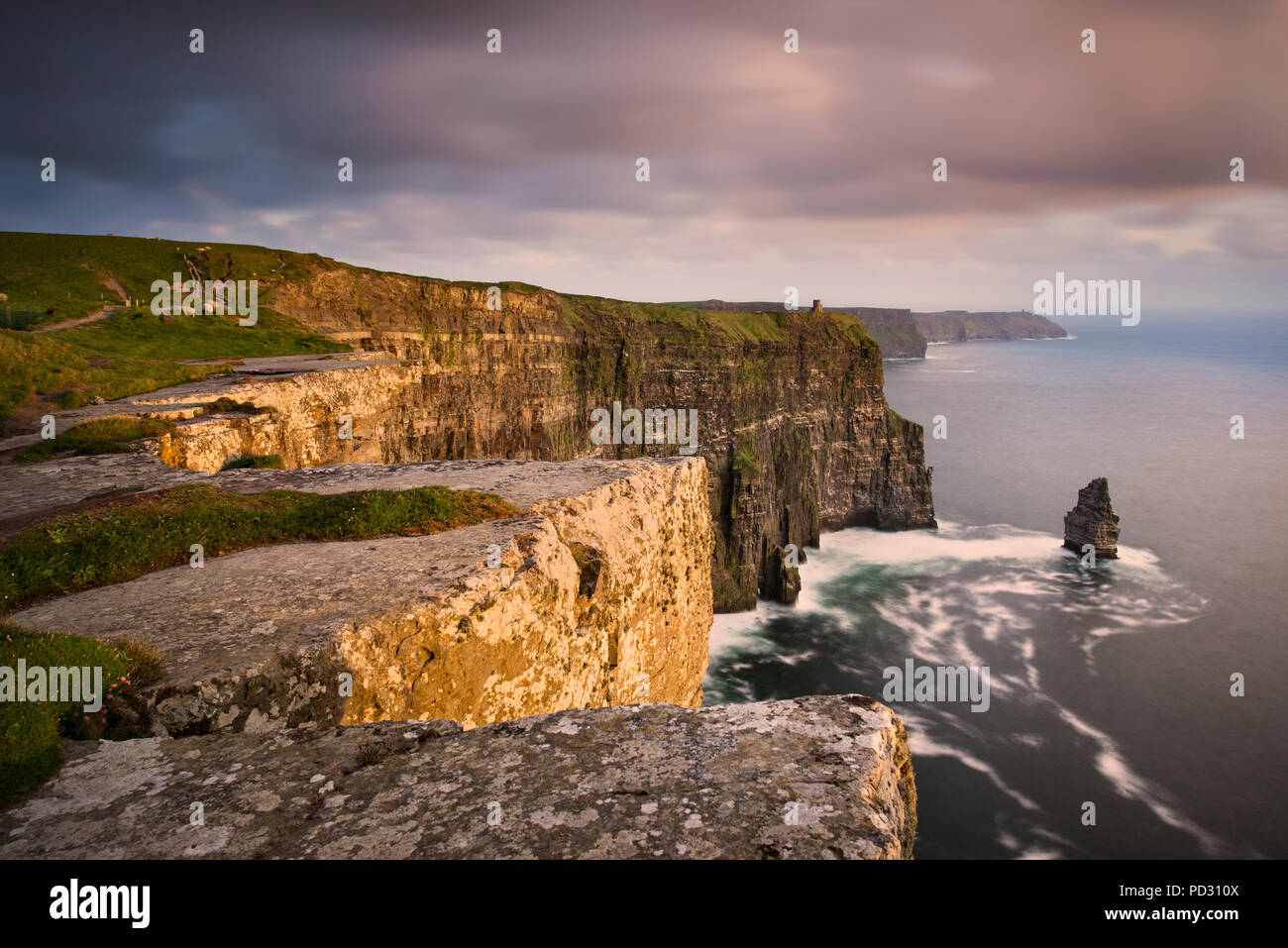 Cliffs of Moher, Doolin, Clare, Irland Stockfoto