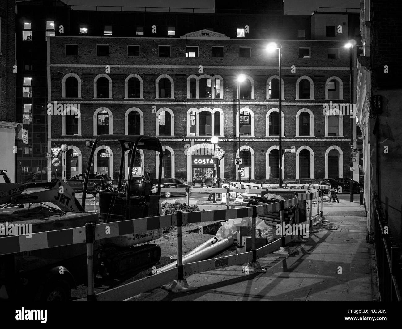 Street Photography in London, Großbritannien Stockfoto