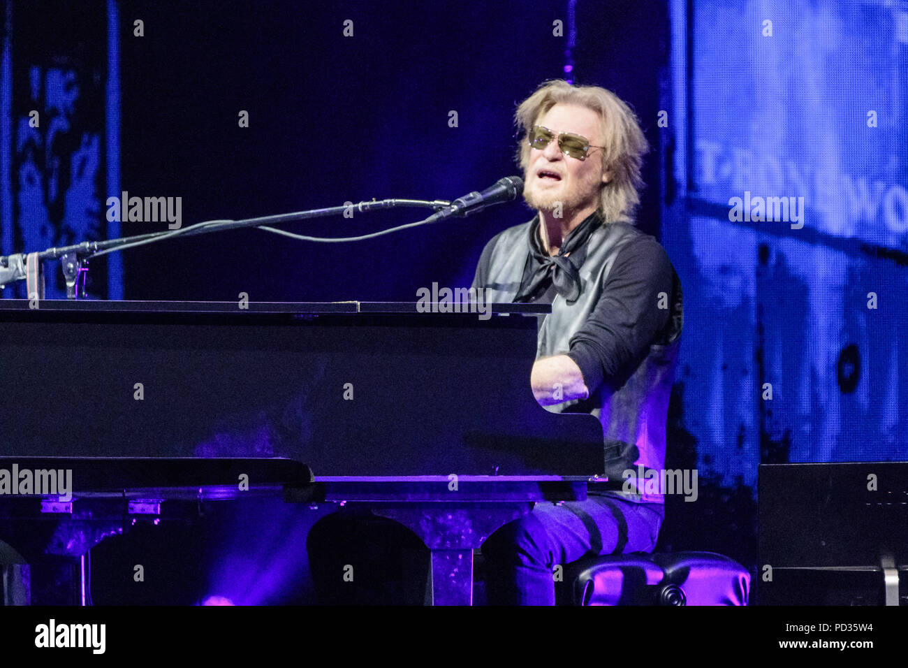 San Diego, Kalifornien, USA. 4 Aug, 2018. DARYL HALL an Viejas Arena in San Diego, Kalifornien, am 4. August 2018 Credit: Marissa Carter/ZUMA Draht/Alamy leben Nachrichten Stockfoto