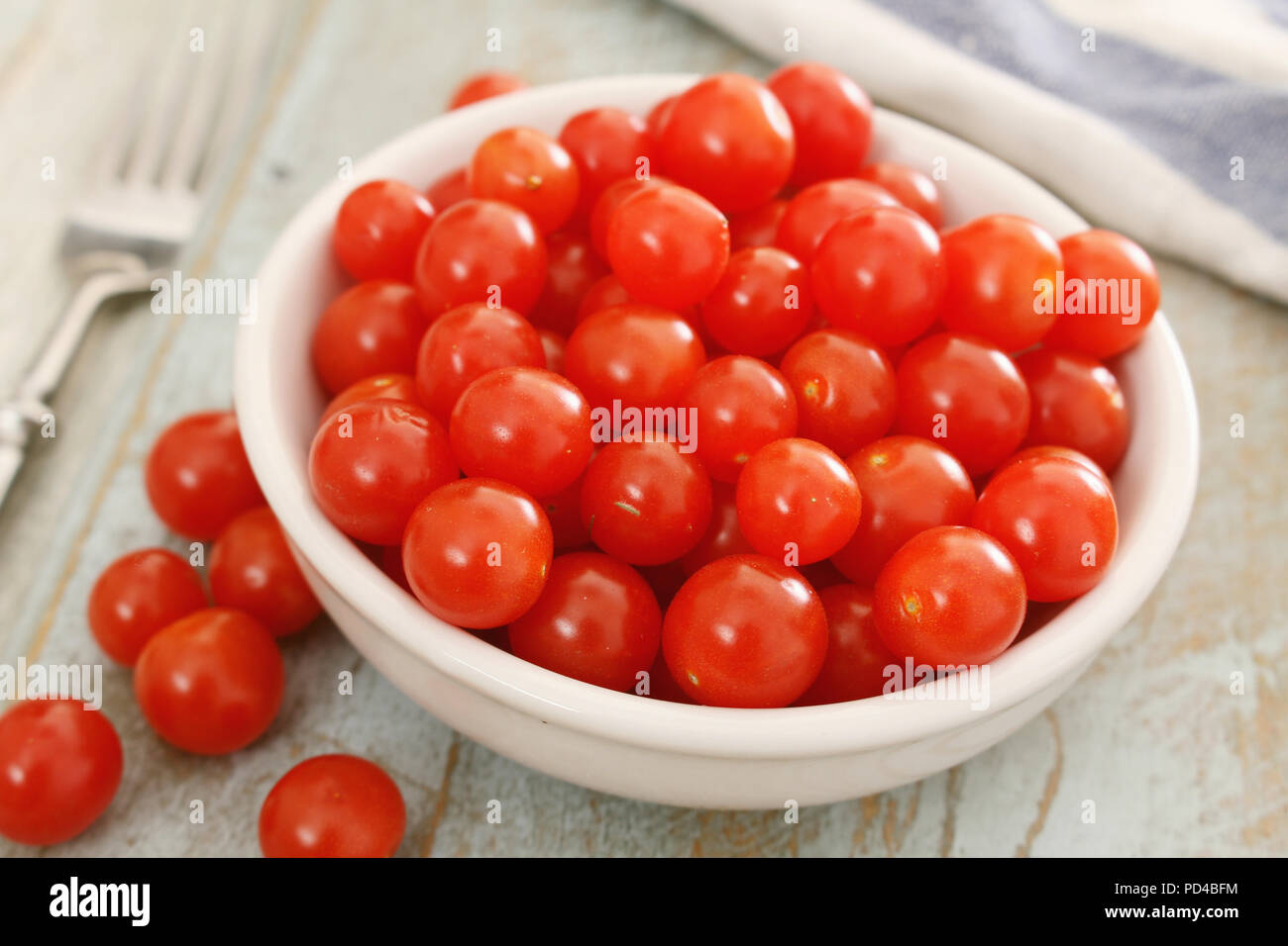 Baby tomato tomberries Stockfoto