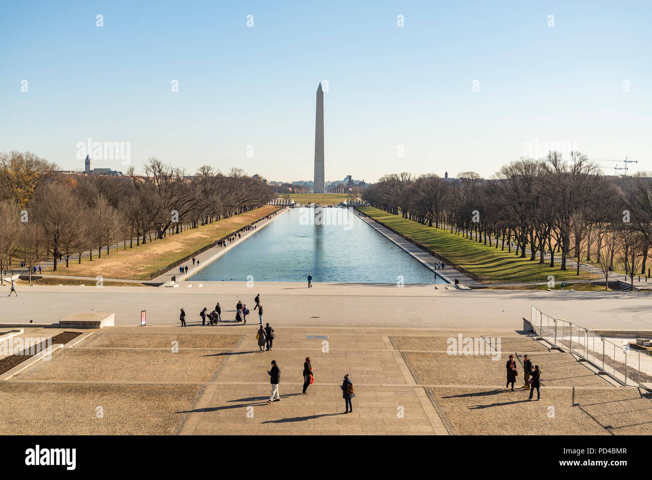 Das Washington Monument Stockfoto
