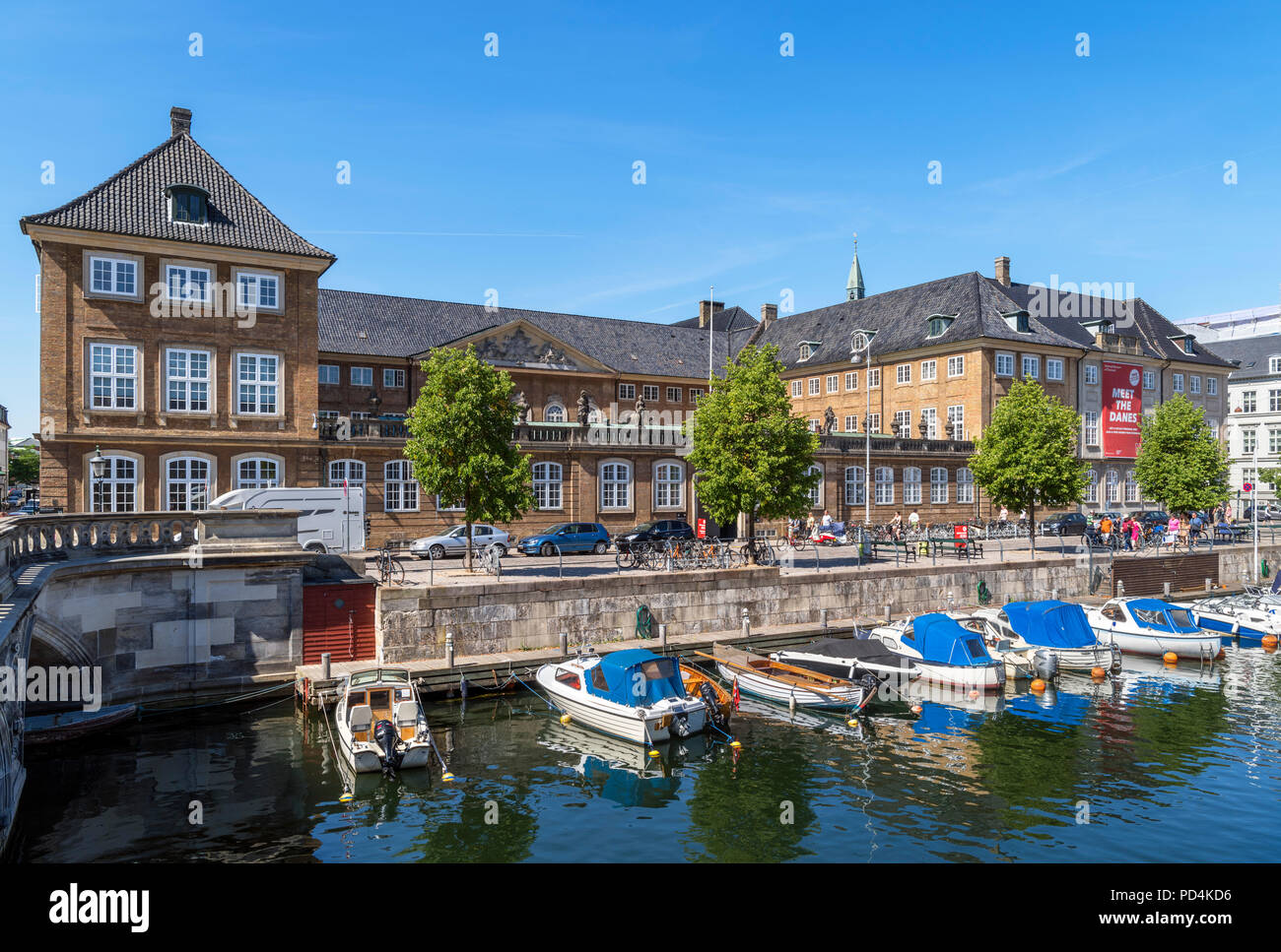 Das Nationalmuseum (nationalmuseet), Kopenhagen, Seeland, Dänemark Stockfoto