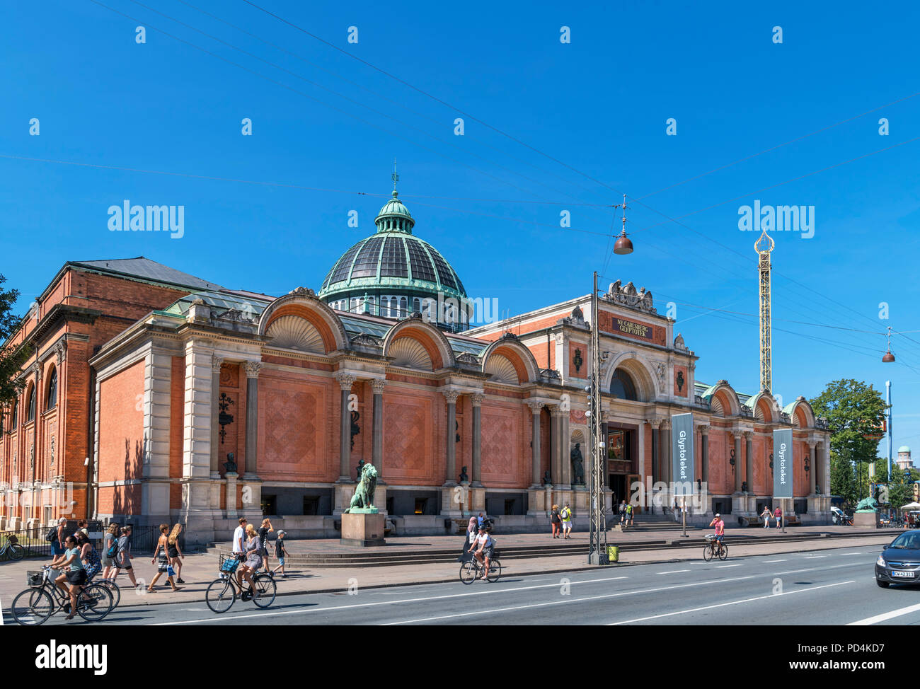 Ny Carlsberg Glyptotek Art Museum, Kopenhagen, Seeland, Dänemark Stockfoto