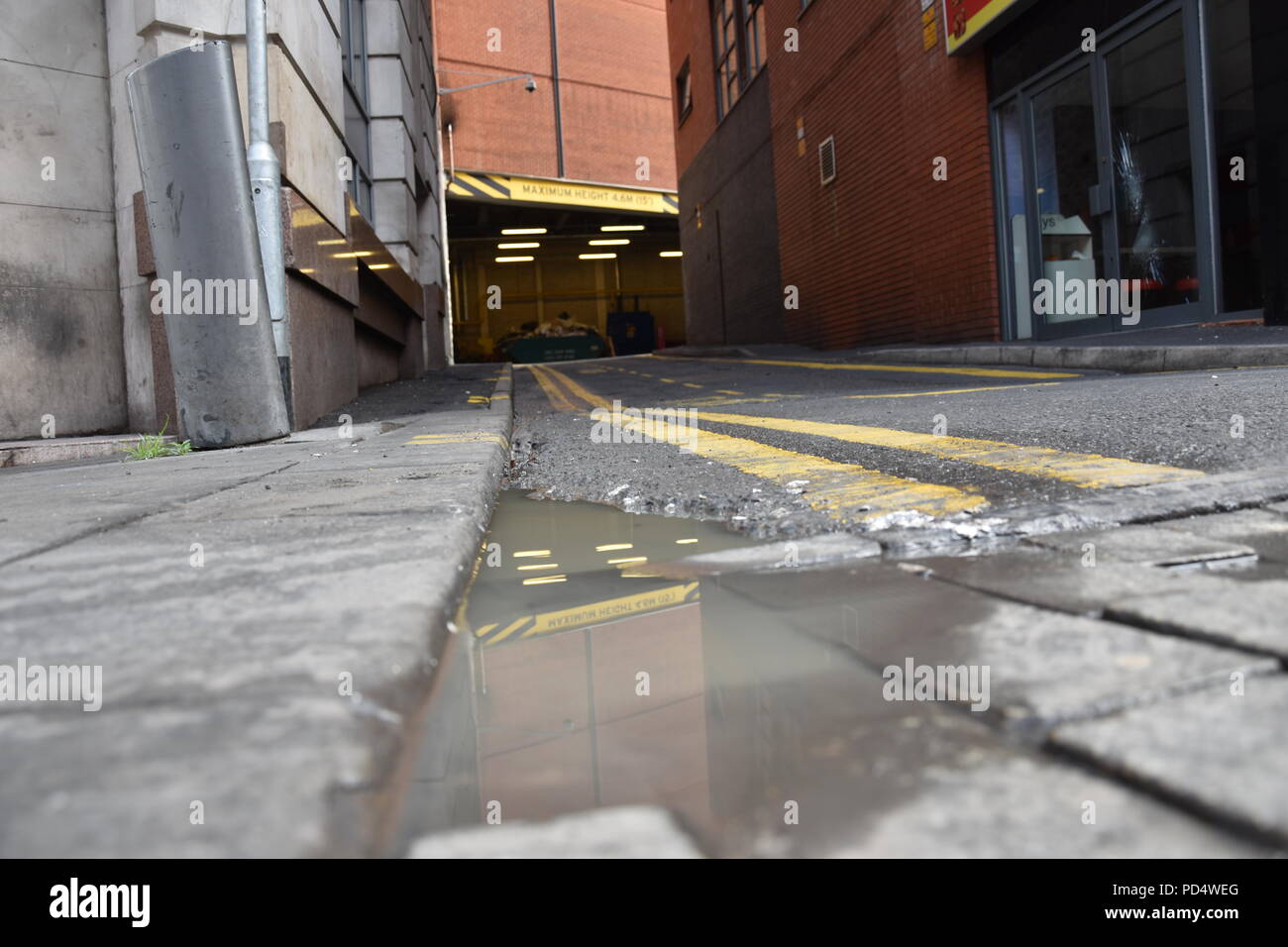 Manchester City Centre, street photography, Alltag Stockfoto