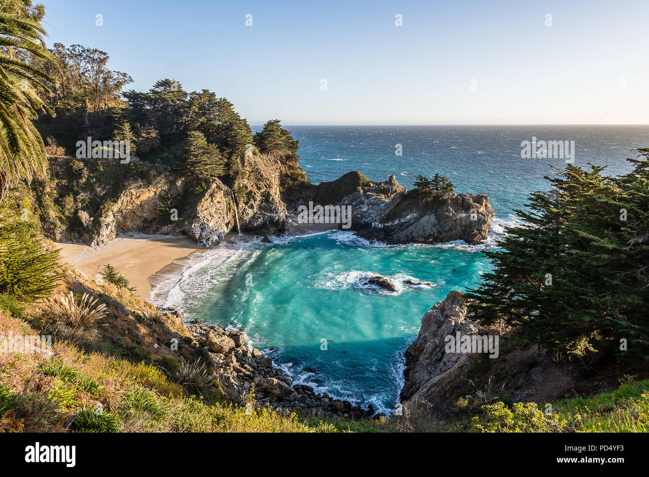Big Sur und die Küste von Kalifornien Stockfoto