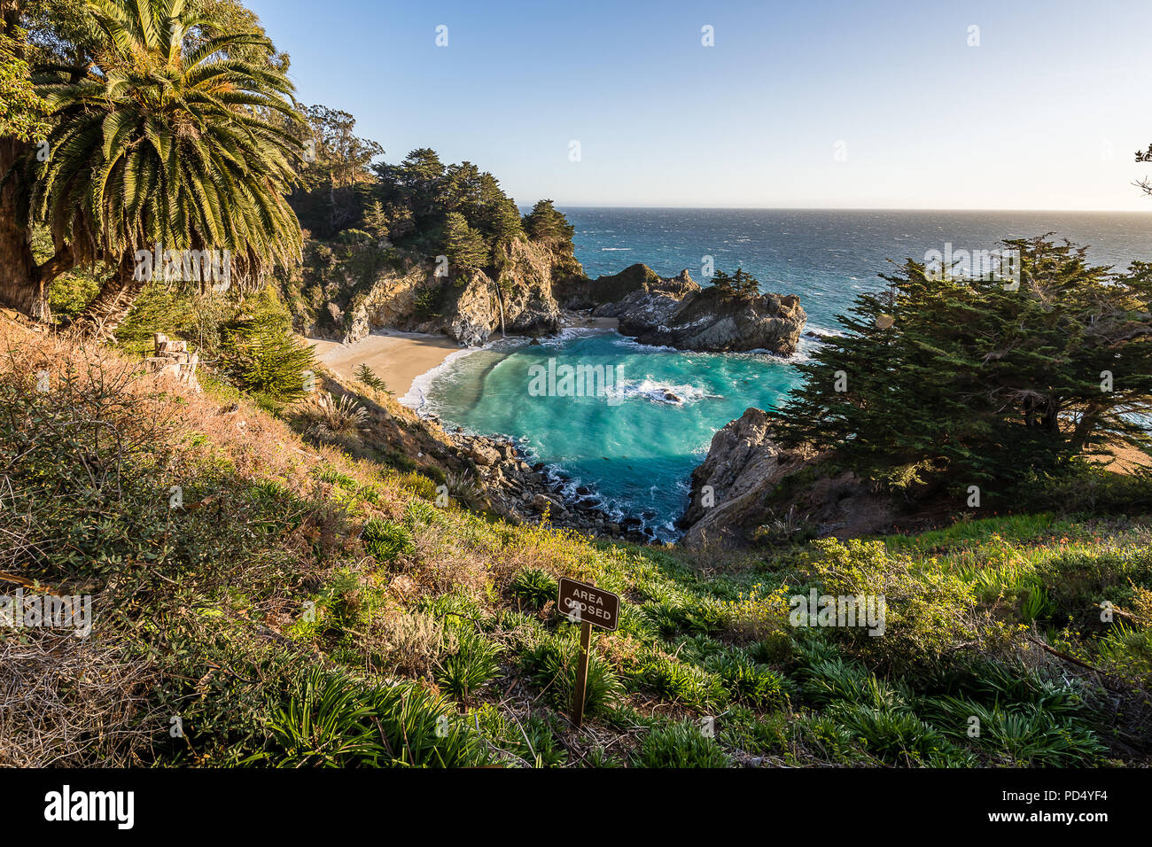 Big Sur und die Küste von Kalifornien Stockfoto