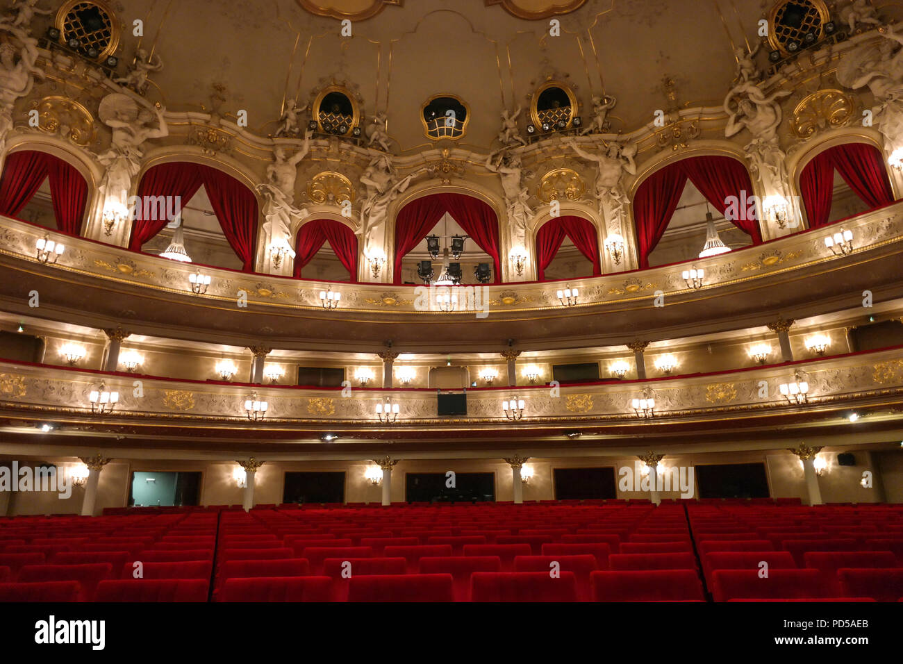 Komische Oper Berlin Mitte Stockfoto